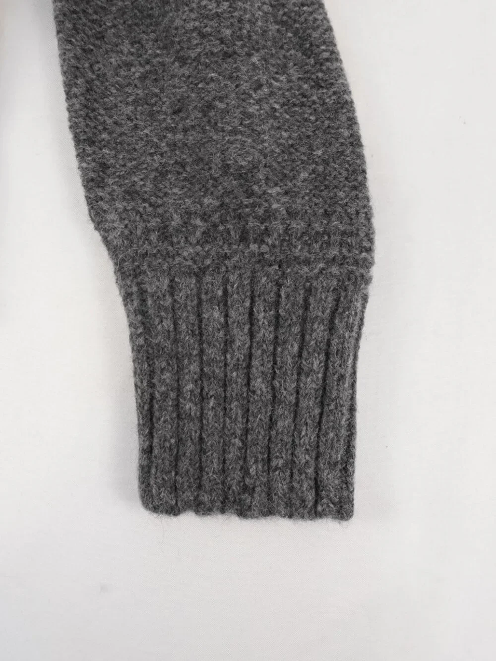 LoveShackFancy Clementian Cardigan In Dark Gray Melange - Women's Size XL - NWT